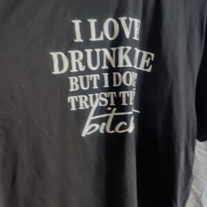 Black Graphic Women's Shirt